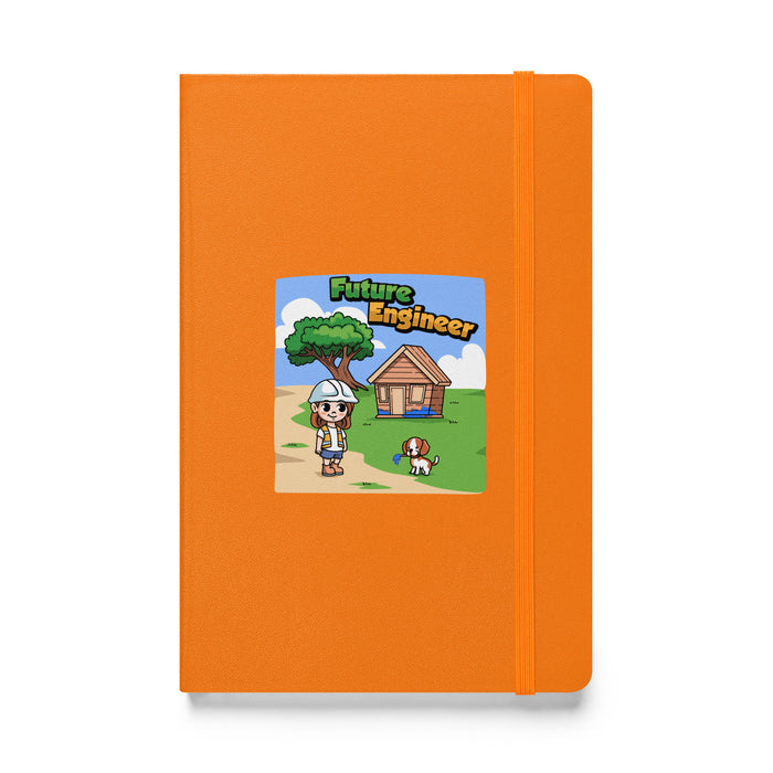 Hardcover bound notebook - Future Engineer