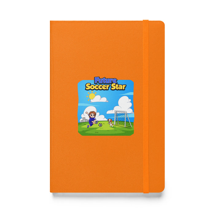 Hardcover bound notebook - Future Soccer Star