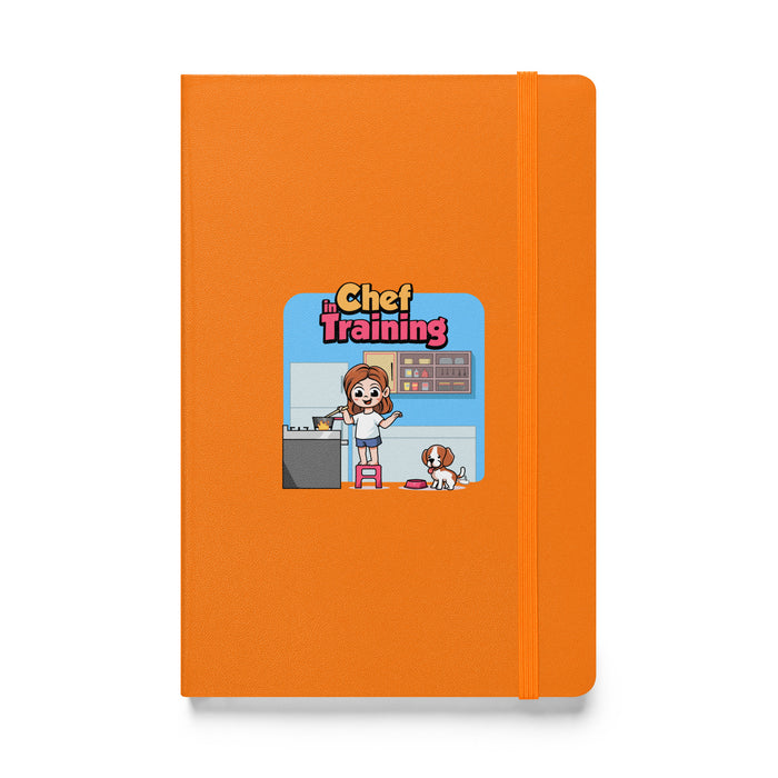 Hardcover bound notebook - Chef in Training