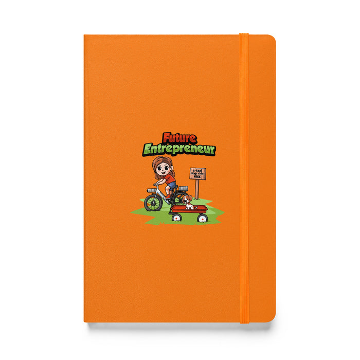 Hardcover bound notebook - Future Entrepreneur