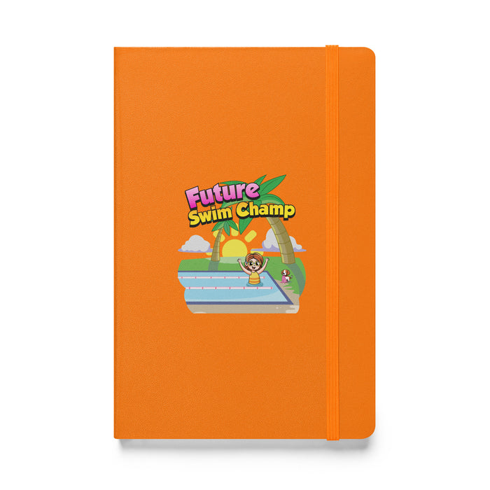 Hardcover bound notebook - Future Swim Champ