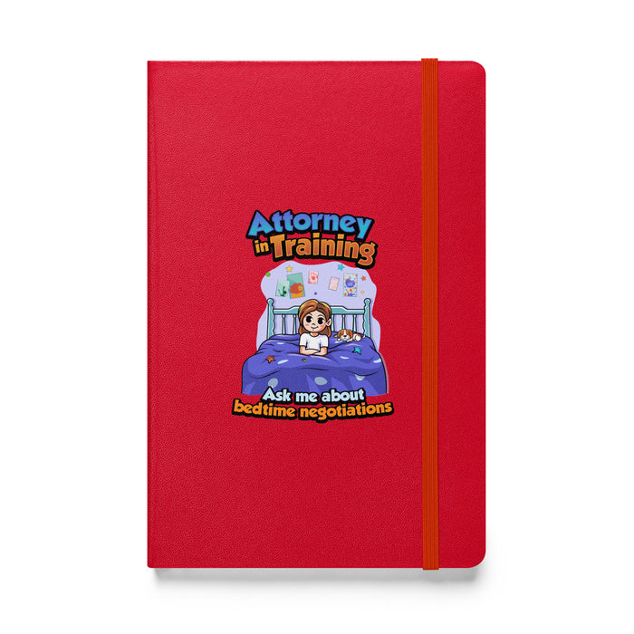 Hardcover bound notebook - Attorney in Training