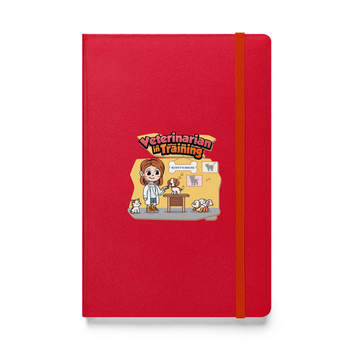 Hardcover bound notebook - Veterinarian in Training