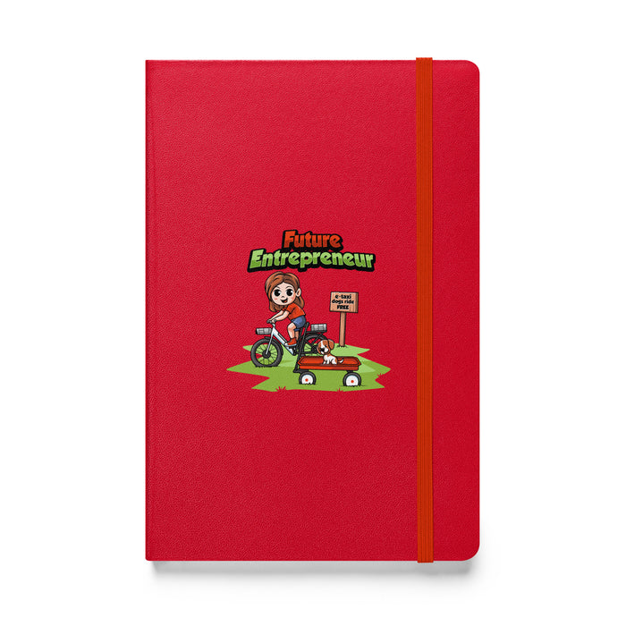 Hardcover bound notebook - Future Entrepreneur