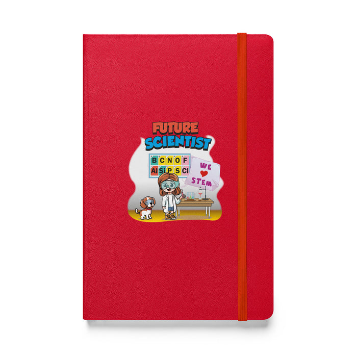 Hardcover bound notebook - Future Scientist