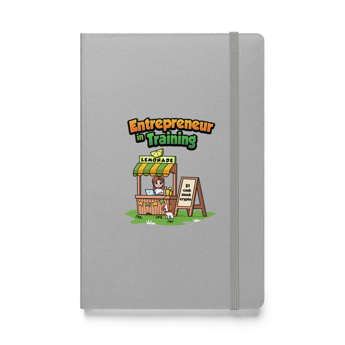 Hardcover bound notebook - Entrepreneur in Training