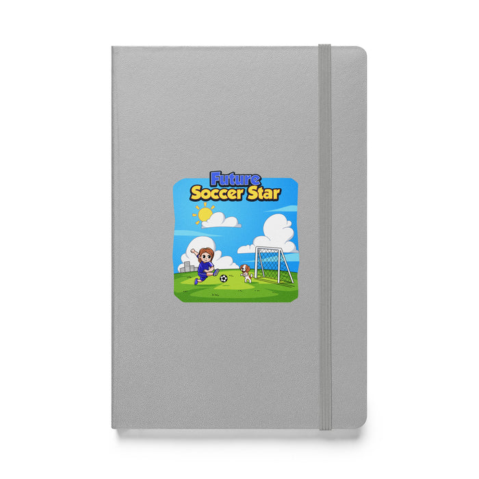 Hardcover bound notebook - Future Soccer Star