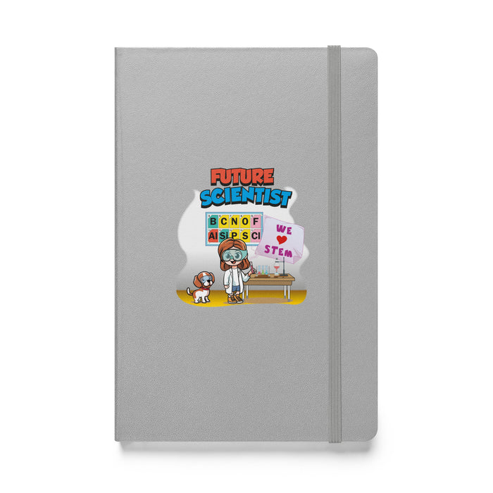 Hardcover bound notebook - Future Scientist