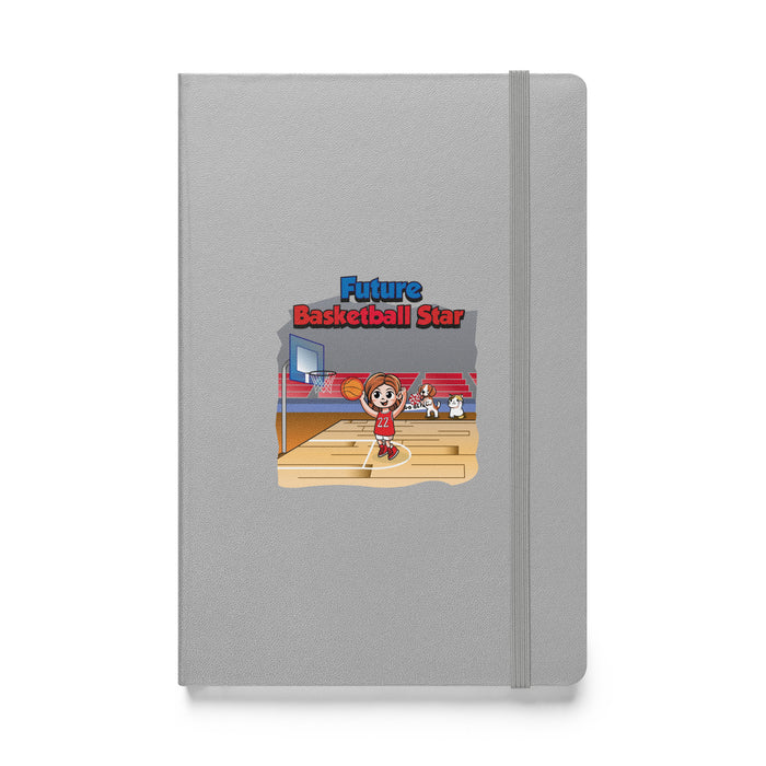 Hardcover bound notebook - Future Basketball Star