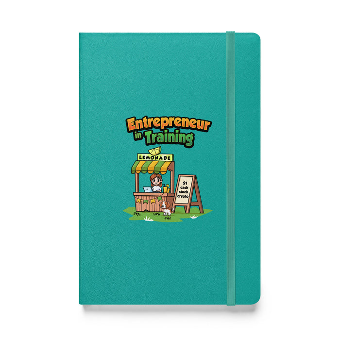 Hardcover bound notebook - Entrepreneur in Training