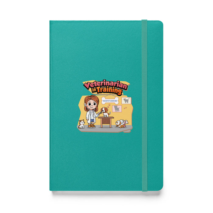 Hardcover bound notebook - Veterinarian in Training