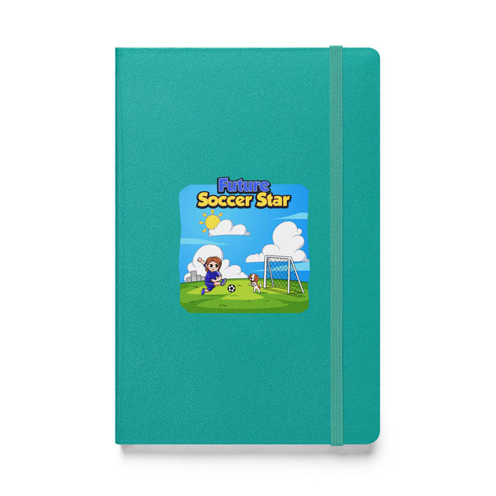 Hardcover bound notebook - Future Soccer Star