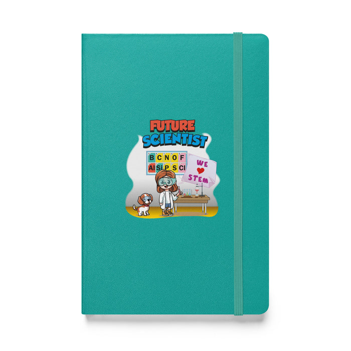 Hardcover bound notebook - Future Scientist