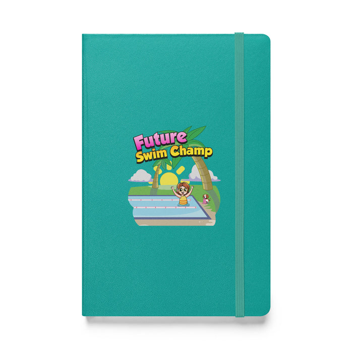 Hardcover bound notebook - Future Swim Champ