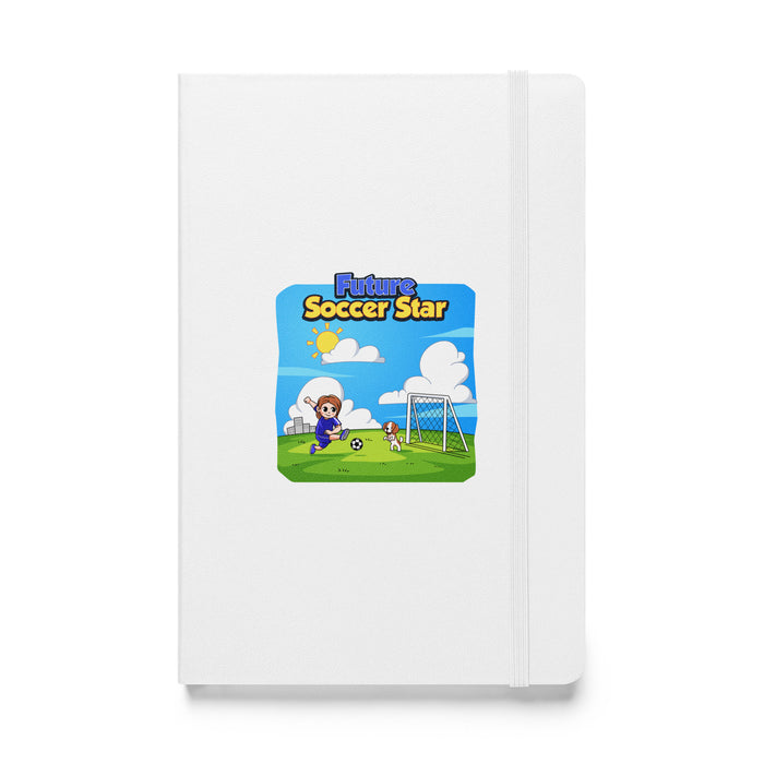 Hardcover bound notebook - Future Soccer Star