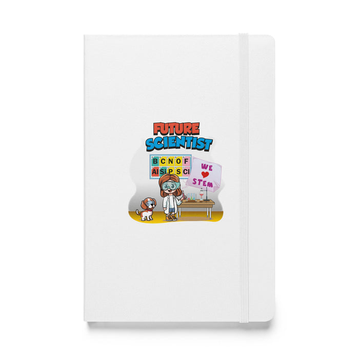 Hardcover bound notebook - Future Scientist