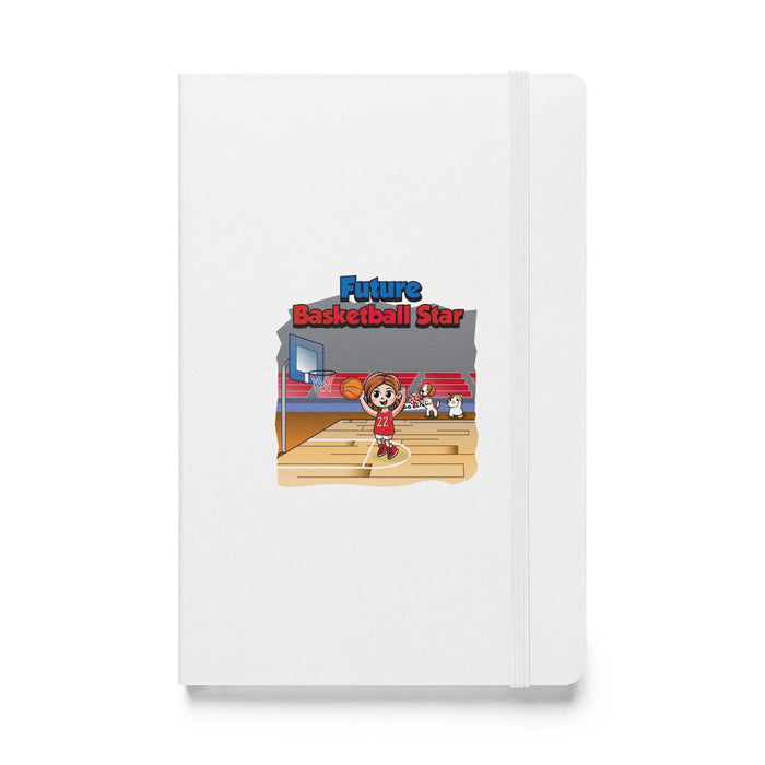 Hardcover bound notebook - Future Basketball Star