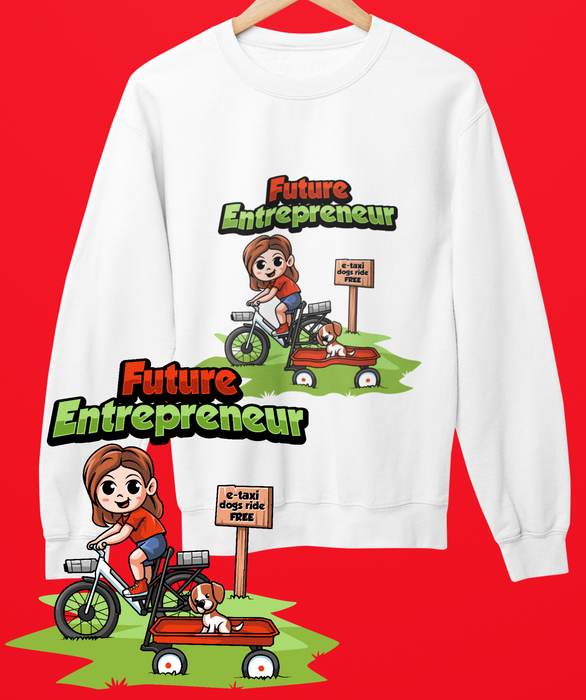 Confidence Crewneck Sweatshirt – Future Entrepreneur-Youth