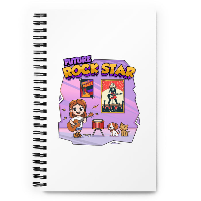 Spiral notebook - Future Rock Star