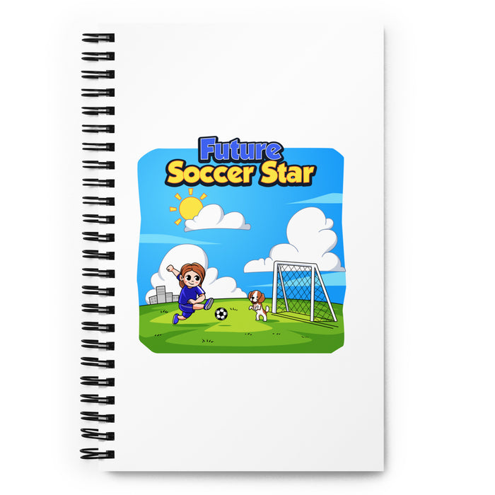 Spiral notebook - Future Soccer Star