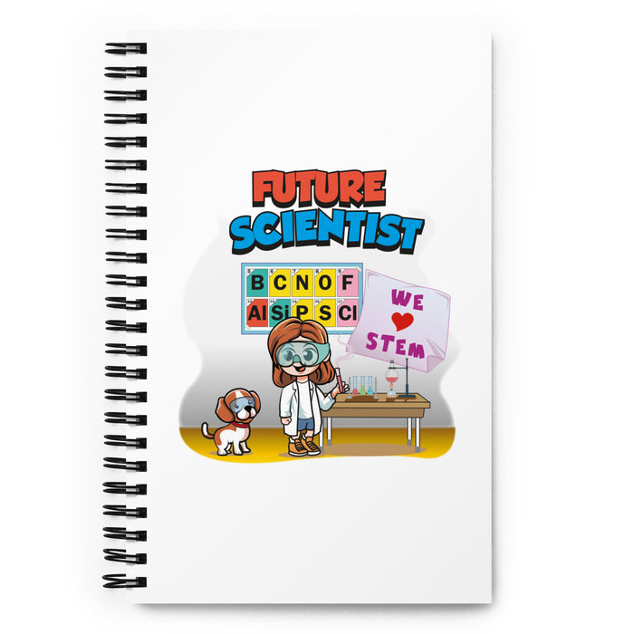 Spiral notebook - Future Scientist