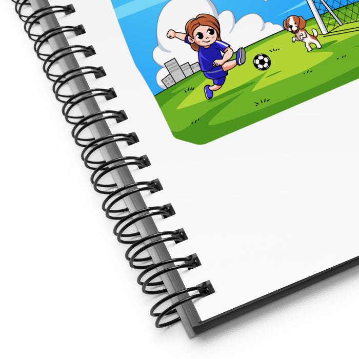 Spiral notebook - Future Soccer Star