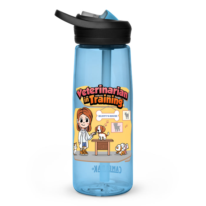 Sports Water Bottle - Veterinarian in Training