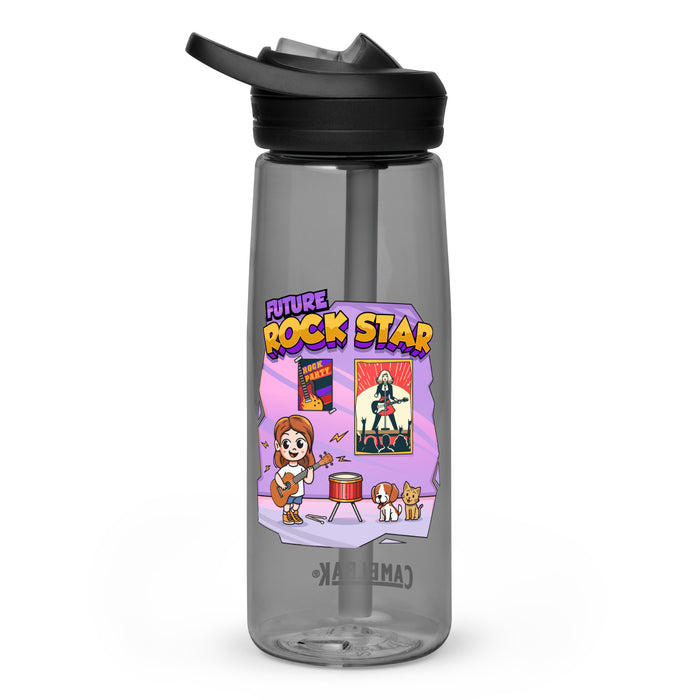 Sports Water Bottle - Future Rock Star