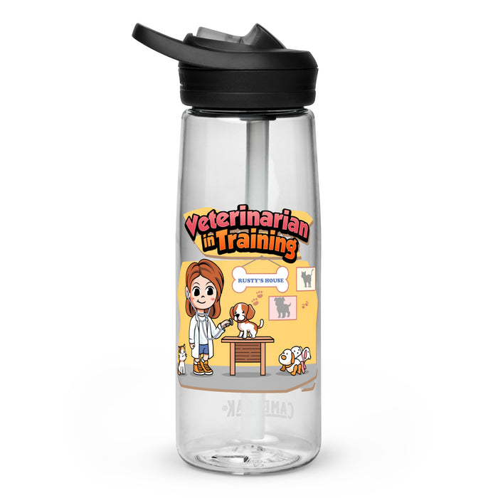 Sports Water Bottle - Veterinarian in Training