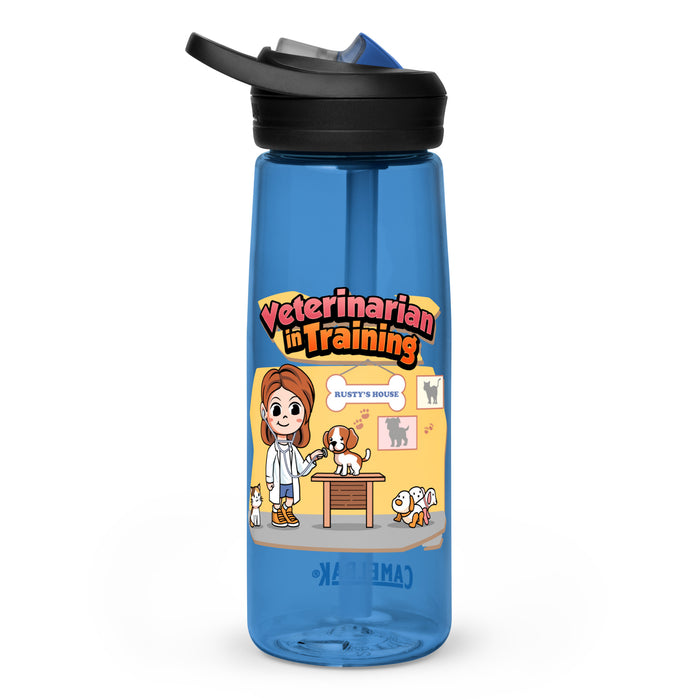 Sports Water Bottle - Veterinarian in Training