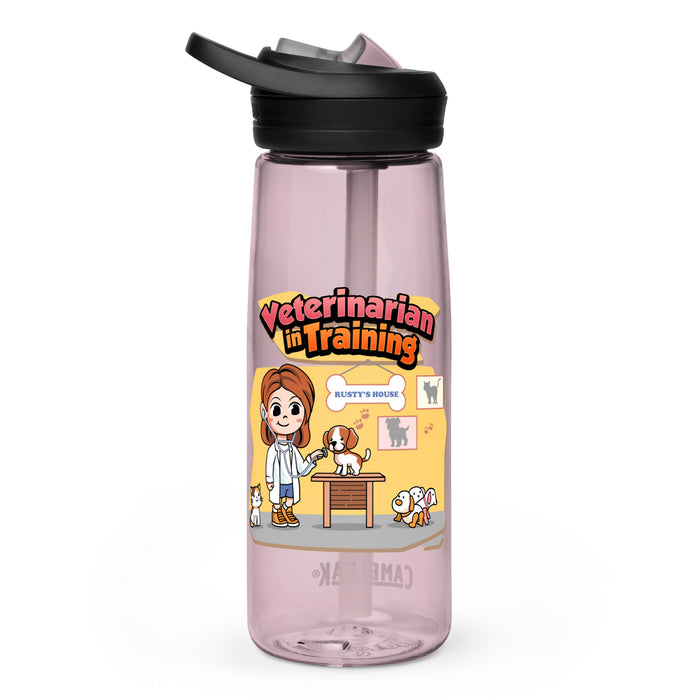 Sports Water Bottle - Veterinarian in Training