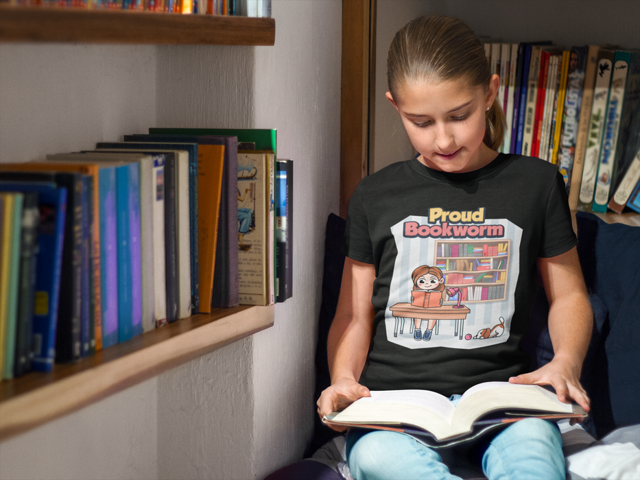 T-Shirt - Proud Bookworm - Youth