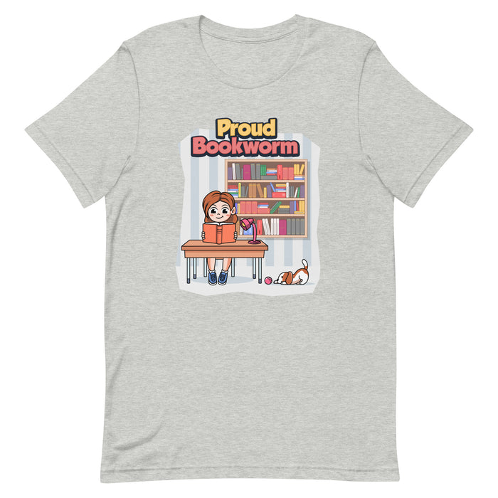 T-Shirt - Proud Bookworm - Adult