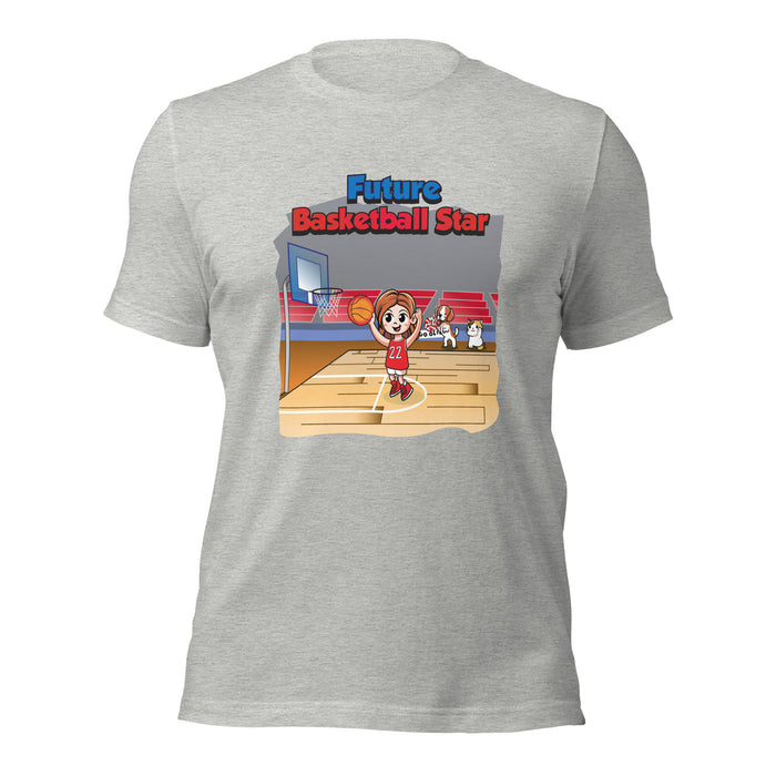 Confidence T-Shirt - Future Basketball Star - Adult Size