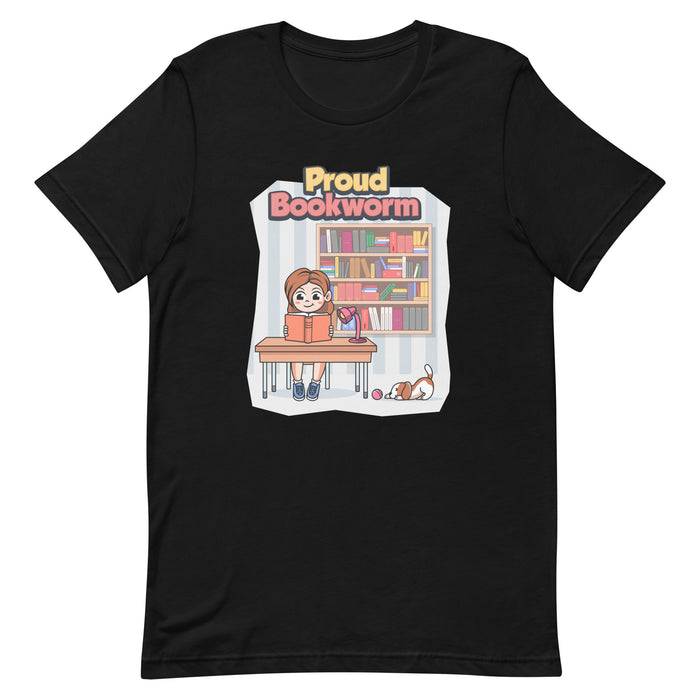 T-Shirt - Proud Bookworm - Adult