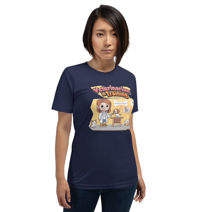 T-Shirt - Veterinarian in Training - Adult