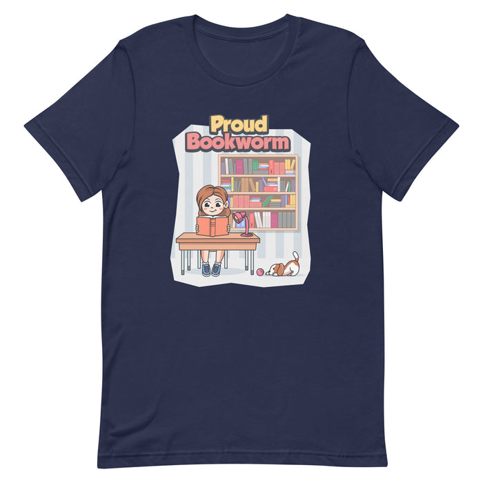 T-Shirt - Proud Bookworm - Adult