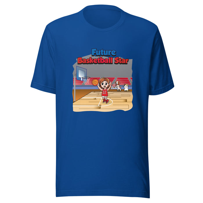 Confidence T-Shirt - Future Basketball Star - Adult Size