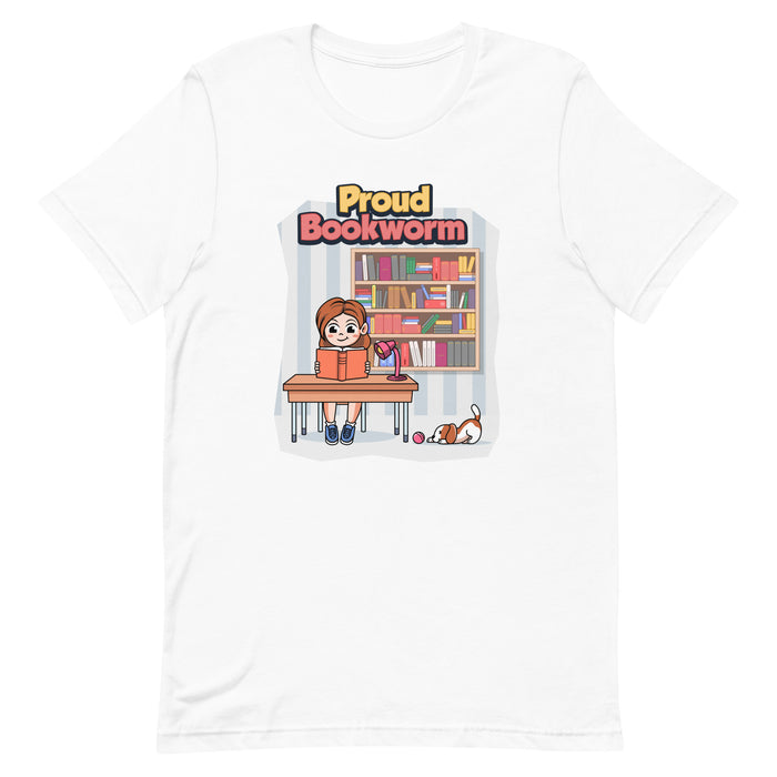 T-Shirt - Proud Bookworm - Adult