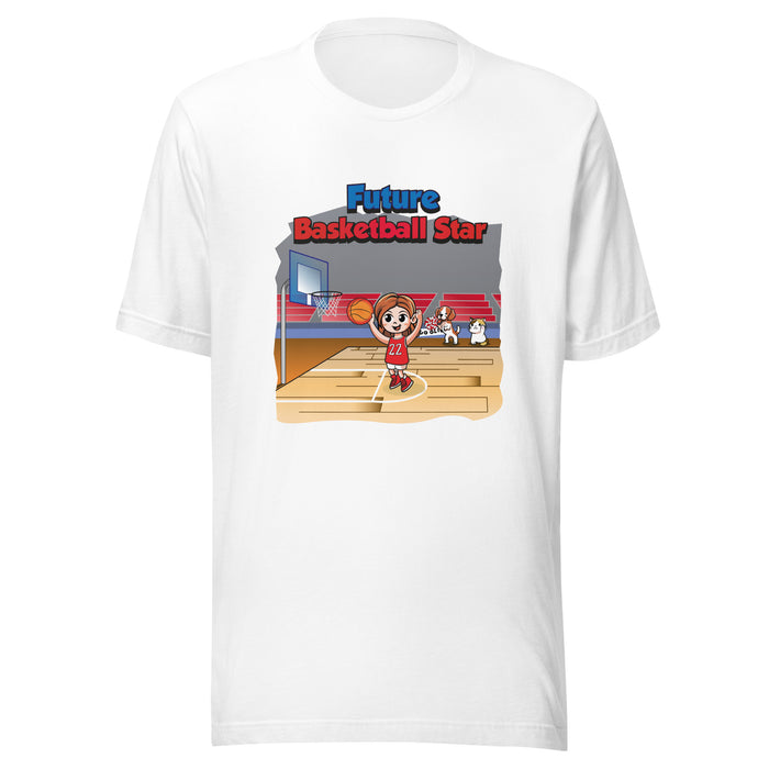 Confidence T-Shirt - Future Basketball Star - Adult Size