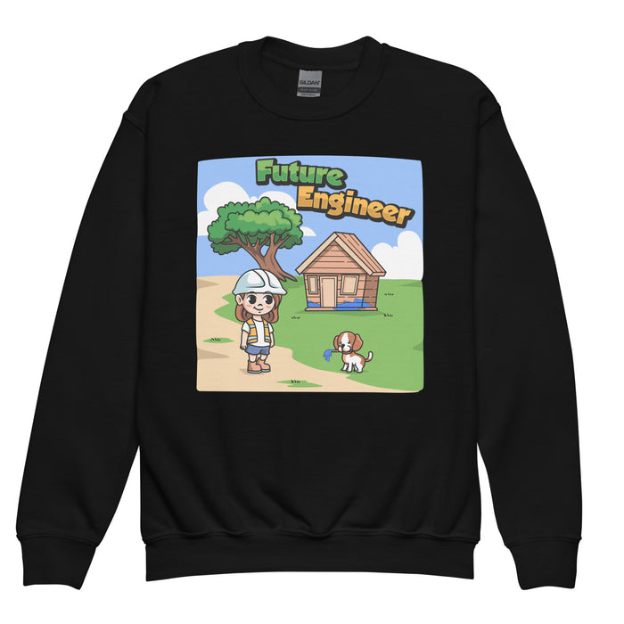 Confidence Crewneck Sweatshirt – Future Engineer -Youth