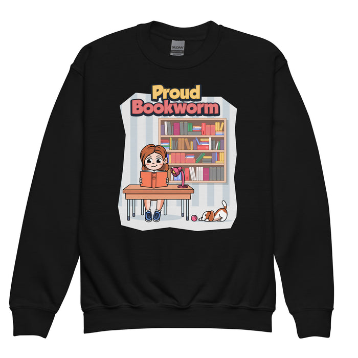 Confidence Crewneck Sweatshirt – Proud Bookworm - Youth