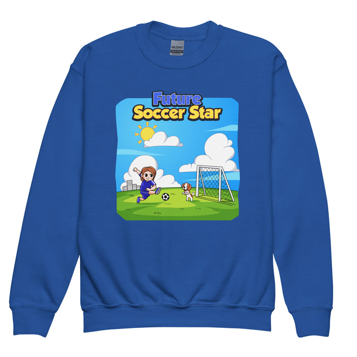 Confidence Crewneck Sweatshirt – Future Soccer Star - Youth