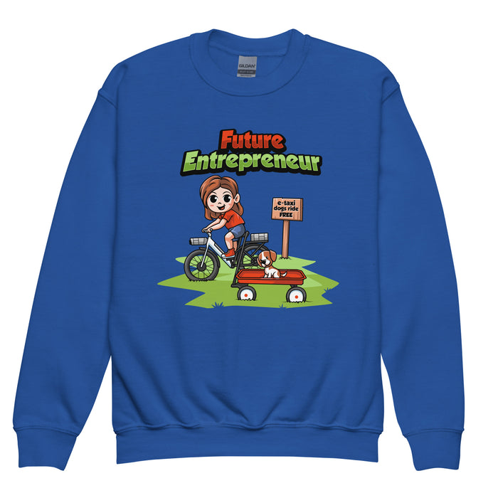 Confidence Crewneck Sweatshirt – Future Entrepreneur-Youth