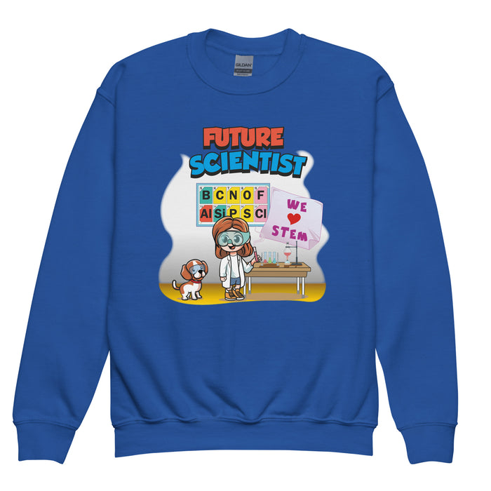 Crewneck Sweatshirt - Future Scientist - Youth