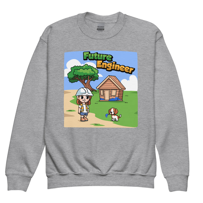 Confidence Crewneck Sweatshirt – Future Engineer -Youth