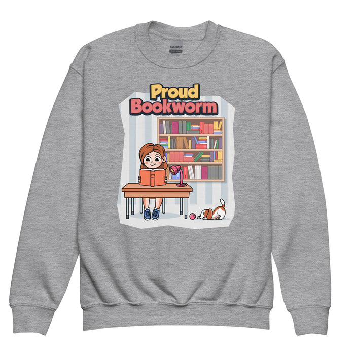 Confidence Crewneck Sweatshirt – Proud Bookworm - Youth