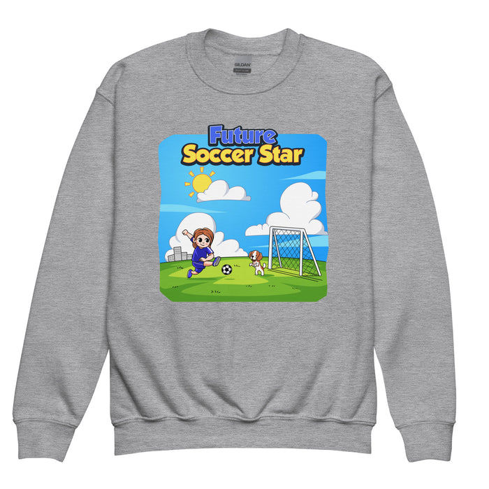 Confidence Crewneck Sweatshirt – Future Soccer Star - Youth