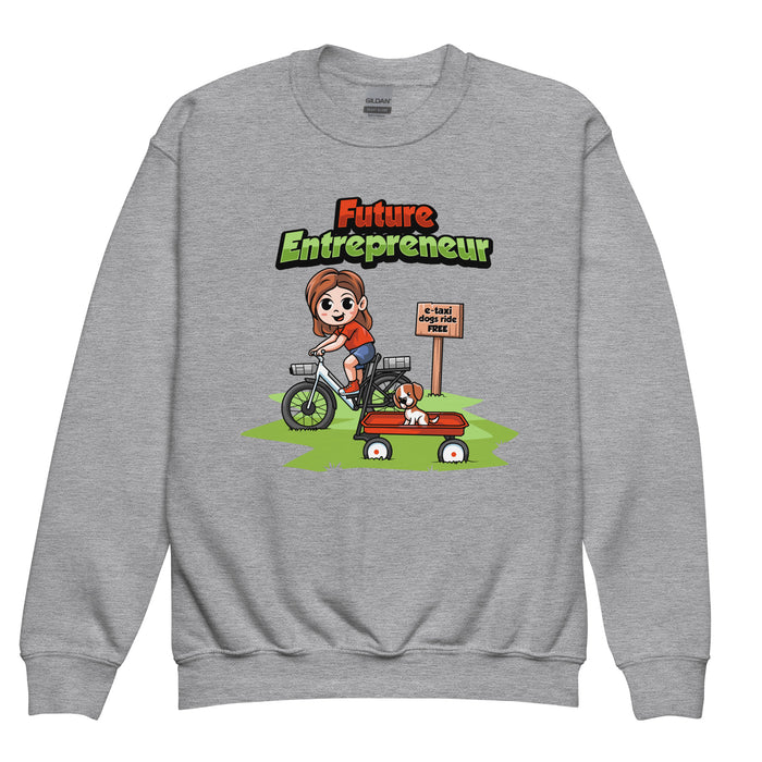 Confidence Crewneck Sweatshirt – Future Entrepreneur-Youth