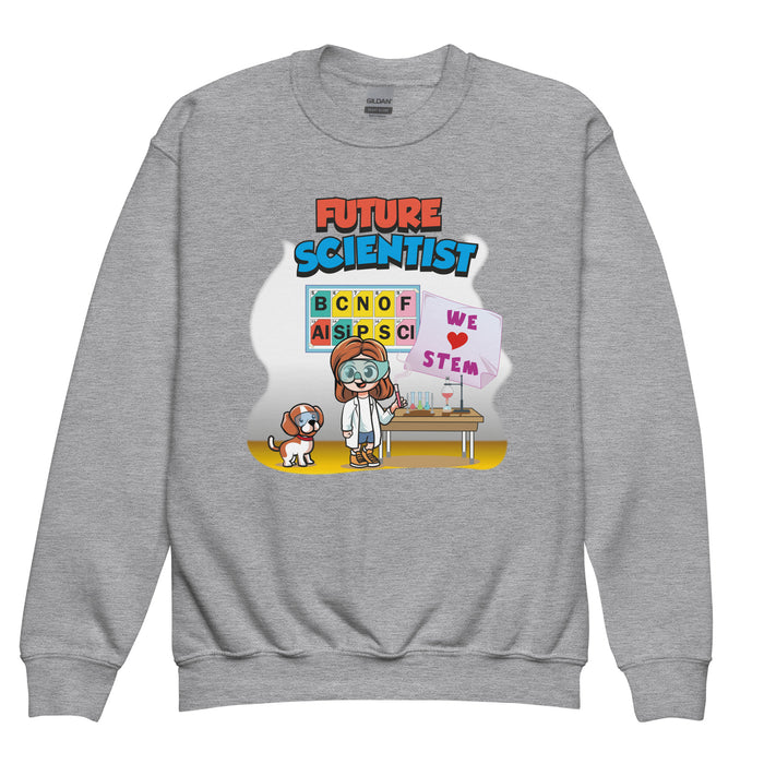 Crewneck Sweatshirt - Future Scientist - Youth